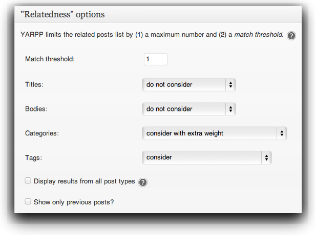 yarpp-innodb-relatedness-options