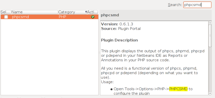 Phpmd Module Installation of PHP Code Review Tools