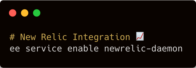 4.0.11 Newrelic Integration