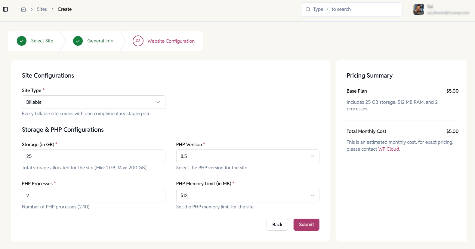 Add-wpc-site-configuration